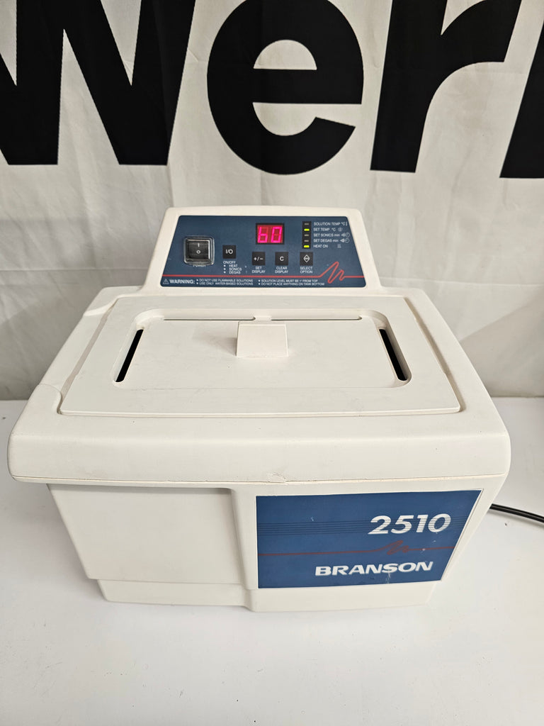 Branson 2510 Bransonic Small Benchtop Ultrasonic Cleaner 2510R-DTH