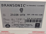 Branson 2510 Bransonic Small Benchtop Ultrasonic Cleaner 2510R-DTH