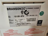 Branson 1510 Bransonic Small Benchtop Ultrasonic Cleaner 1510R-MTH