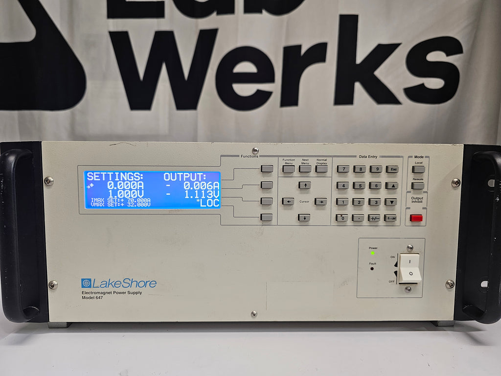 LakeShore Model 647 Electromagnet Power Supply