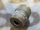 NIKON Plan 4x/0.10 Infinity WD 30 Objective - Made in Japan