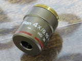 NIKON Plan 4x/0.10 Infinity WD 30 Objective - Made in Japan
