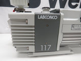 Labconco 117 Rotary Vane Laboratory Vacuum Pump N038-85-500, Exceptional Shape!