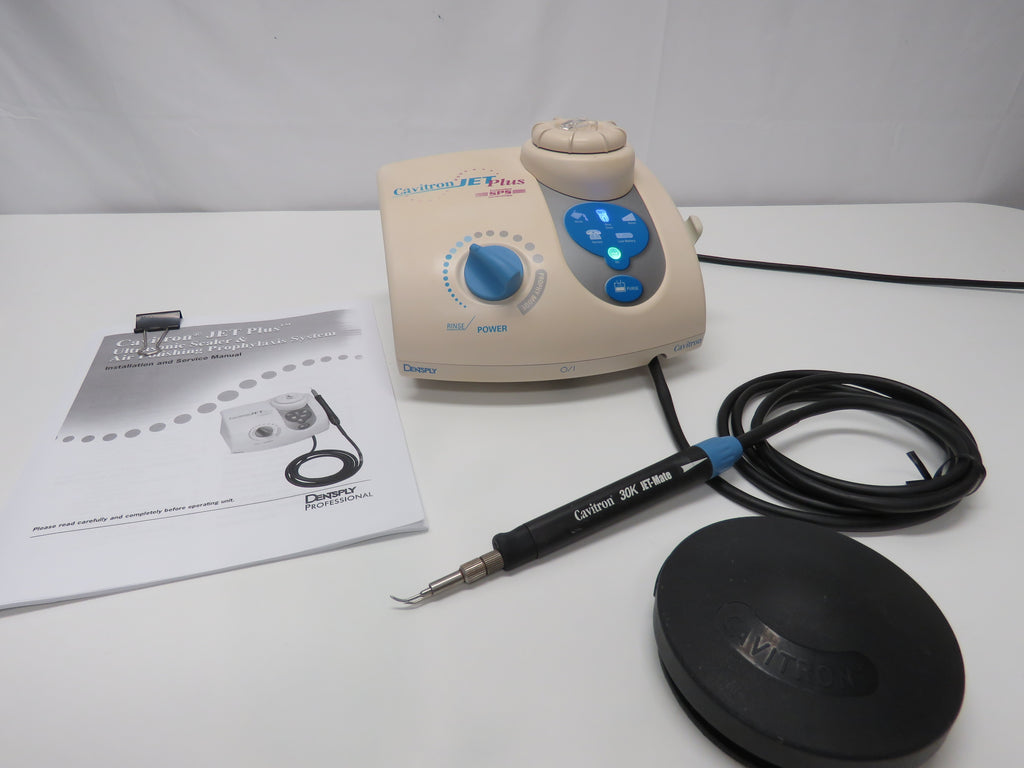 Dentsply Cavitron Jet Plus Scaling & Air Polishing Unit Gen-132 w/ Wi-Fi Pedal and Manual