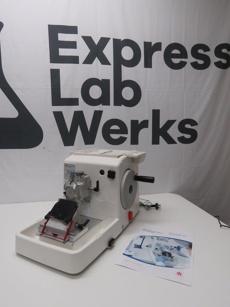 2020 Sakura Accu-Cut SRM 300 LT 1300N Manual LED Lighted Microtome - Exceptional