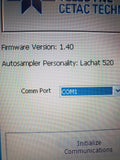 Cetac Lachat ASX-520 autosampler, tested, good condition