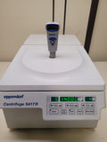 Eppendorf 5417R Refrigerated Centrifuge w/ F-45-30-11 Rotor, good functional condition
