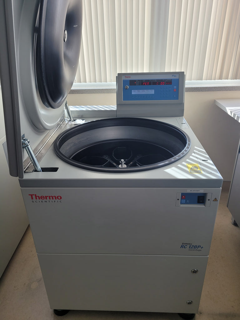 2016 Thermo RC 12BP+ Refrigerated Floor Standing Centrifuge w/ Rotor, Buckets - Exceptional Condition!
