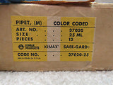 (24) Kimble KIMAX 51 Glass 10ml 1/10 Reusable Mohr Measuring Pipette Pipet 37020