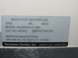 Beckman Coulter BenchTop Centrifuge Model Allegra X-15R with Rotor