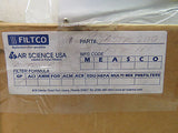 Filtco ATSM200-001 H1322S62-AAKFAFA  13 3/4 x 22 1/4 x 4 1/4 HEPA GP Fume Filter