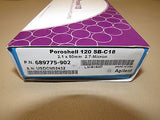 Agilent Poroshell 120 Stablebond C18, 2.1 x 50 mm, 2.7 µm HPLC Column