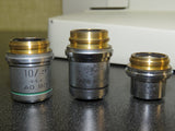 American Optical AO BioStar Tissue Culture Inverted Microscope 10x 4x 6.5x Objectives