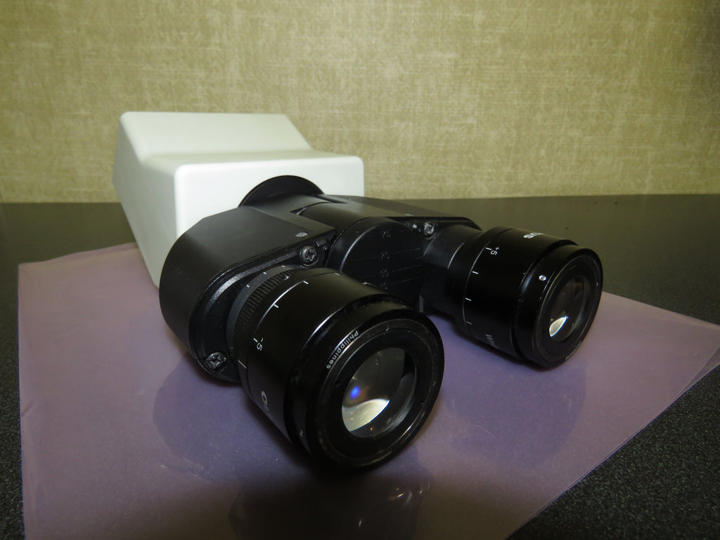 Olympus U-CBI30-2 Binocular Microscope Head BX Series w/ WHB10x-H/20 Eyepieces