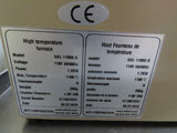 MTI Corporation GSL-1100X-S High Temperature Furnace, vacuum pump, pressure controller