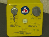 Civil Defense CD V-750 Dosimeter Charger w/ 4 V-742 Dosimeter QFD Pens - Tested