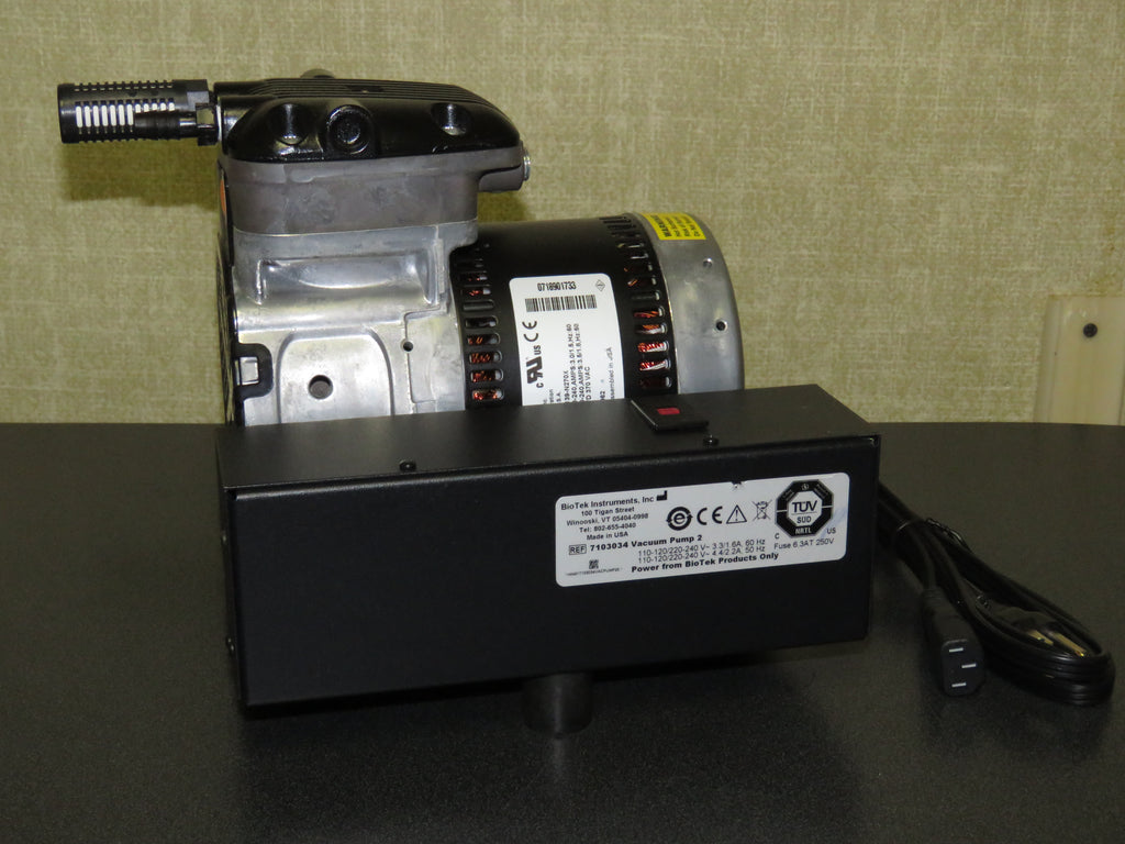 BioTek Standard Vacuum Pump for Microplate Washers 405 LS 405 Touch, EL406, ELx405