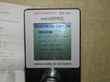 Exploranium GR-130 miniSPEC Surveying Gamma Ray Spectrometer, Fresh Cal, PC, Software, Geiger