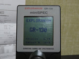Exploranium GR-130 miniSPEC Surveying Gamma Ray Spectrometer, Fresh Cal, PC, Software, Geiger