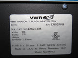 VWR Laboratory Analog Dual Temp 150C Heatblock Heater w/ 96 Well Block