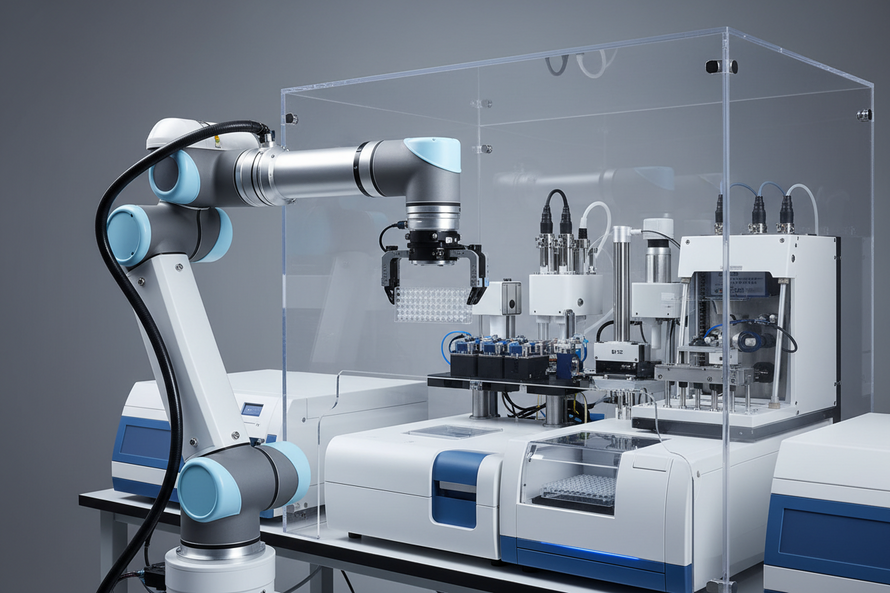 Microplate handler