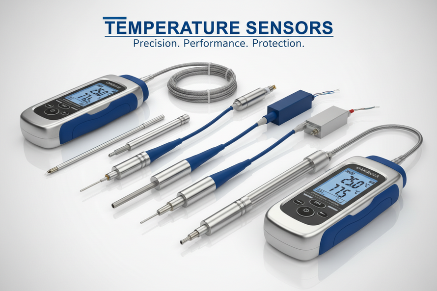 Temperature sensors and control