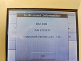 Beckman DU730 UV-Vis Spectrophotometer, good working condition, see photos