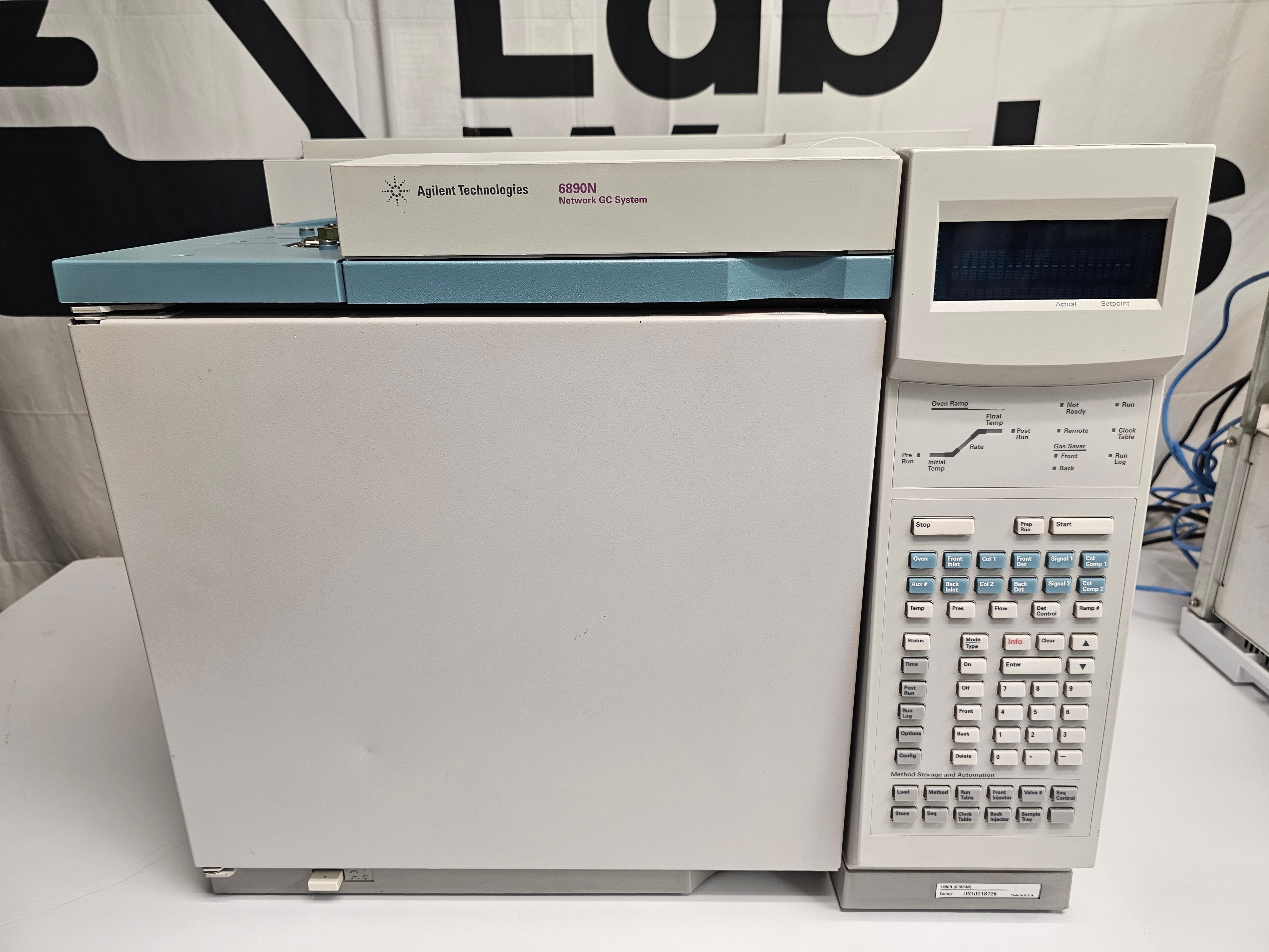 Agilent 6890N single FID S/SL inlet Gas Chromatograph, low usage, warr ...