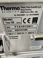 Thermo Scientific Trace 1310 Gas Chromatograph, FID, S/SL, FTIR mod, autosampler