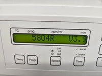 Eppendorf 5804 R 5804R Refrigerated Centrifuge, F45-30-11 rotor, tested, warranty
