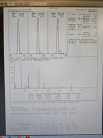 Agilent 6890N GC 5975C Diffusion EI MSD, S/SL, low runs, see tune report