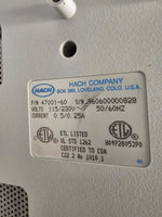HACH 2100AN Laboratory Turbidimeter 47001-60, good condition