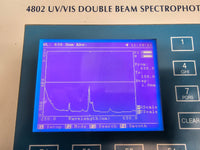 UNICO 4802 UV/Vis Spectrophotometer w/ 4 sample holder, tested, warranty