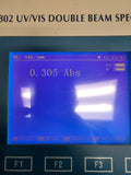 UNICO 4802 UV/Vis Spectrophotometer w/ 4 sample holder, tested, warranty