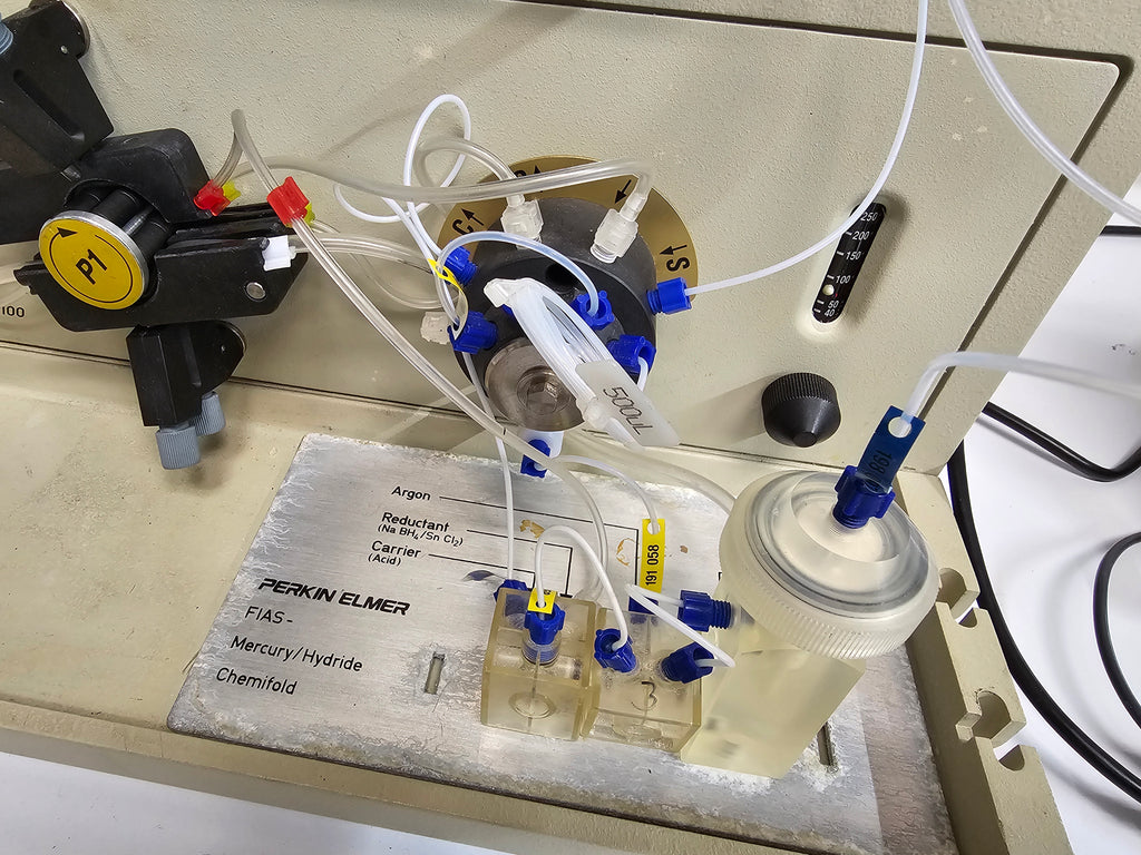 Perkin Elmer FIMS 100 Flow Injection Mercury System with AS90 autosamp ...