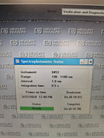 HP/Agilent 8453 UV/Vis Spectrophotometer, tested, warranty
