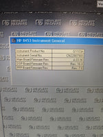 HP/Agilent 8453 UV/Vis Spectrophotometer, tested, warranty