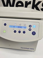 Eppendorf 5804 Centrifuge, A-2-DWP rotor, new style, speed verified, warranty!