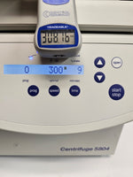 Eppendorf 5804 Centrifuge, A-2-DWP rotor, new style, speed verified, warranty!