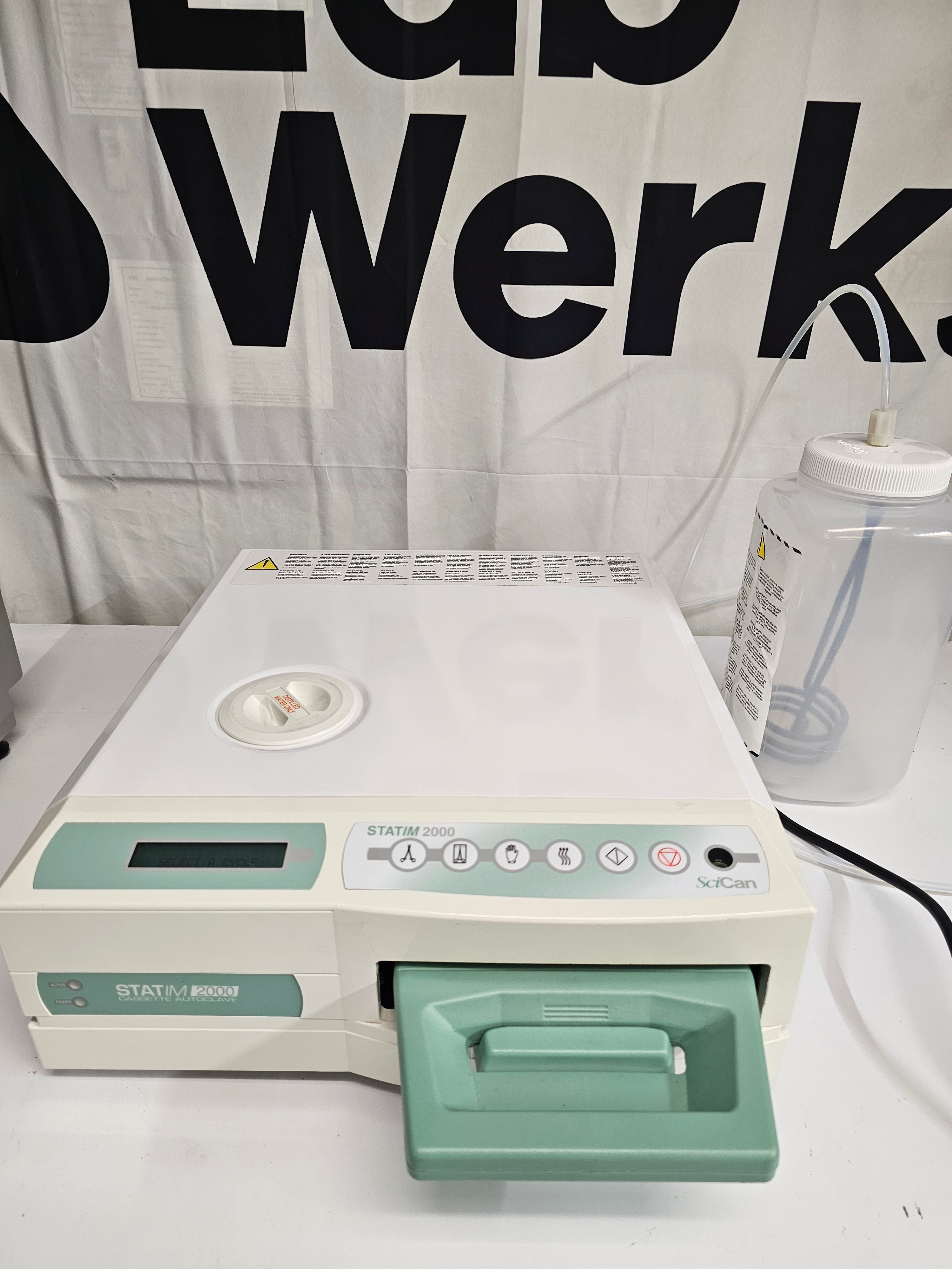 Statim Cycles Scican Statim 2000 cassette autoclave, Just over 4000 cycles, Warranty ...