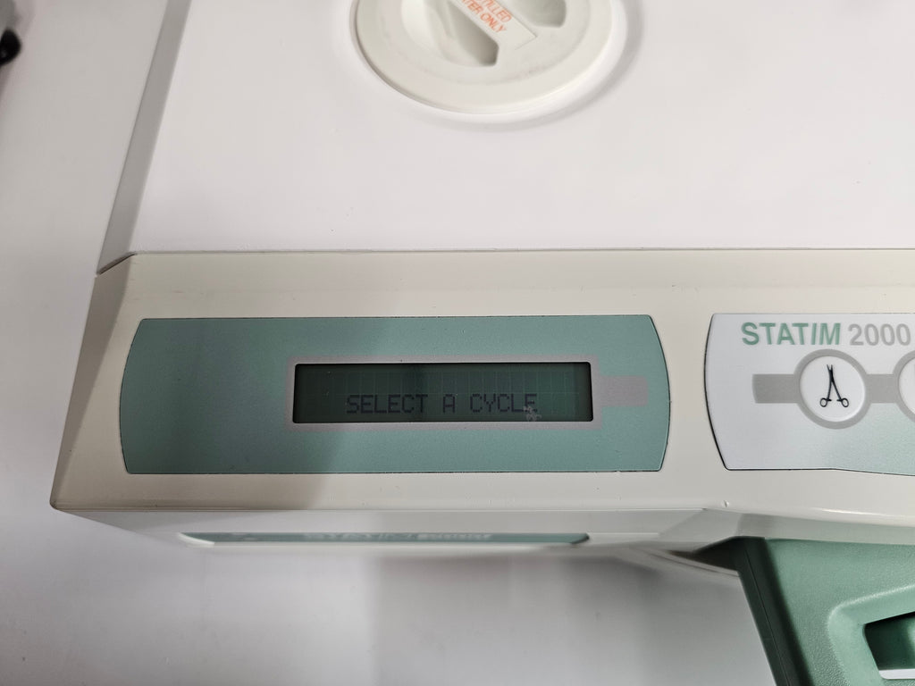 Scican Statim 2000 cassette autoclave, Just over 4000 cycles, Warranty ...
