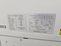 K2 Scientific K210ULT 10 Cu. Ft. Ultra Low Temperature Medical Freezer -86C