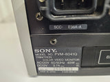 SONY PVM-8041Q 8" color monitor, tested, good condition, nice display