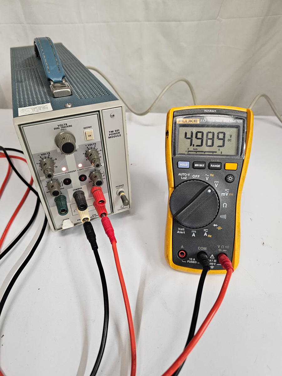 Tektronix PS 503 triple power supply in TM 501 power module| Express ...