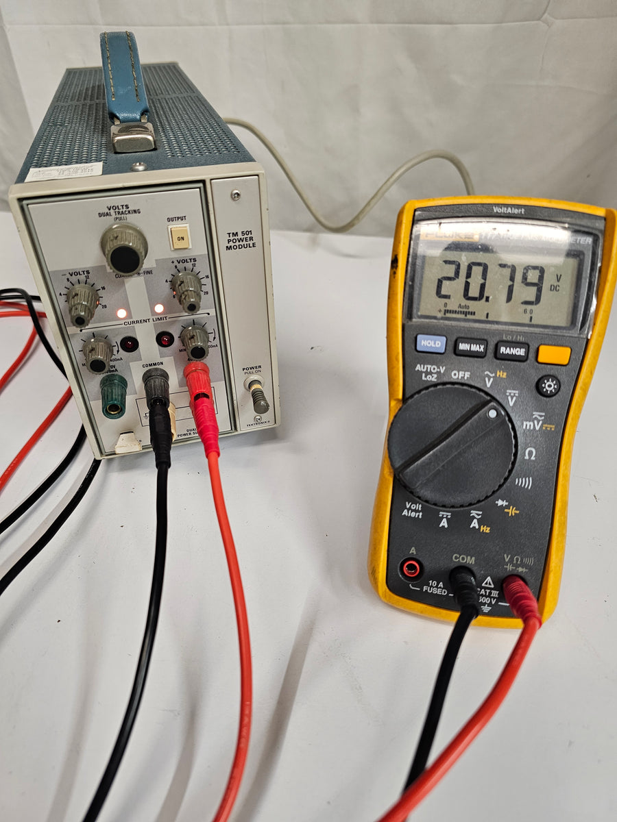 Tektronix PS 503 triple power supply in TM 501 power module| Express ...