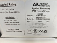 ABI Applied Biosystems PCR System 2720 Thermocycler, temperature verified.