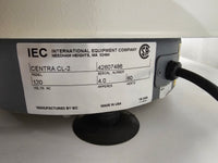 IEC Centra CL-2 CL2 centrifuge, 221 rotor, warranty