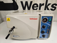 Tuttnauer 2340M Manual Autoclave Sterilizer w/ Trays, 6 month warranty
