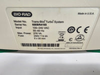 Bio-Rad Trans Blot Turbo, two cassettes