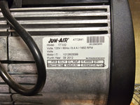 120v Jun-Air OF332-0B Oil-Less Rocking Piston Pump Motor Compressor Only 29 hrs